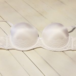 White bra 36D